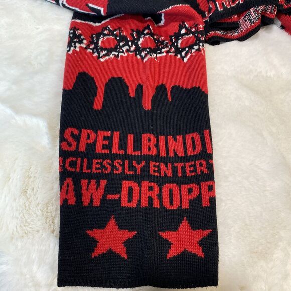 Cheap Monday Unisex Medium Stranger Than‎ Fiction Knit Show Me Love Sweater - Picture 8 of 16